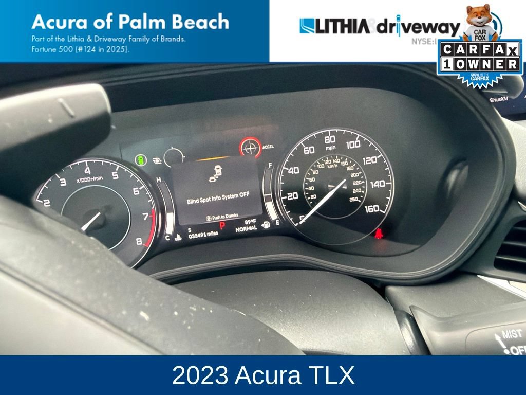 Used 2023 Acura TLX w/ Technology Package FWD image 1