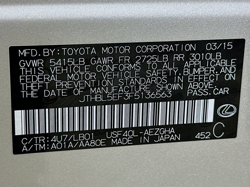 Used 2015 Lexus LS 460 w/ Comfort Package RWD image 40