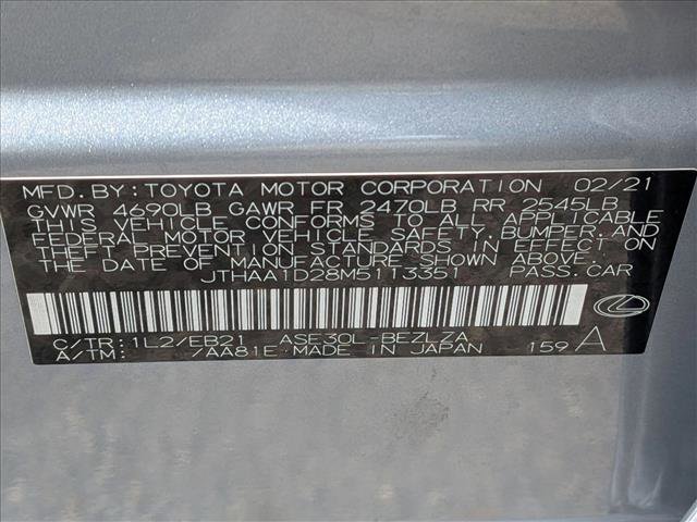 Used 2021 Lexus IS 300 w/ Accessory Package image 23