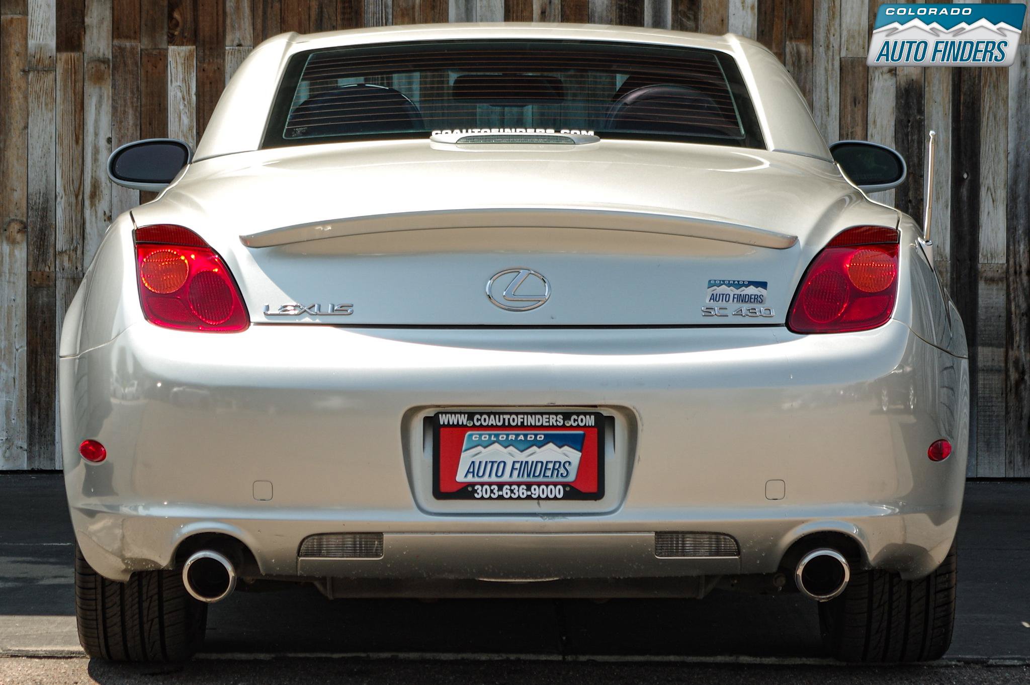 Used 2002 Lexus SC 430 Convertible RWD image 9