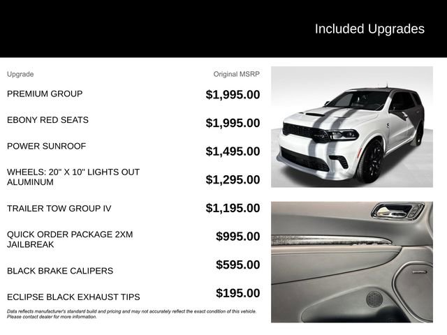 New 2026 Dodge Durango SRT Hellcat w/ Premium Group image 5