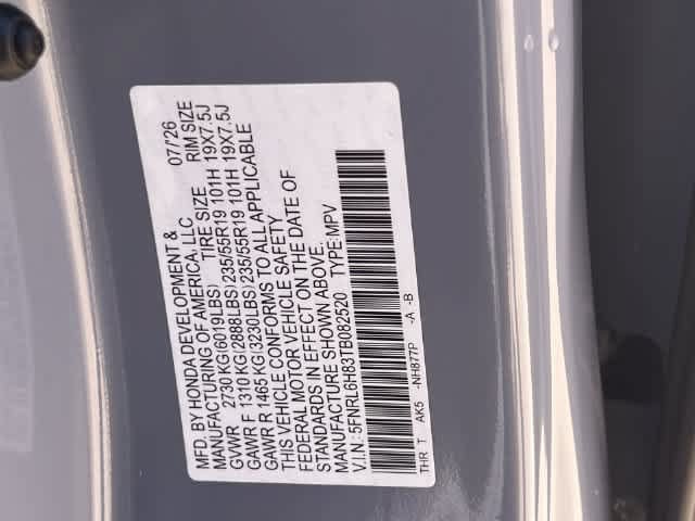 Certified 2026 Honda Odyssey Touring image 22