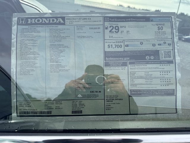 New 2026 Honda CR-V EX image 32