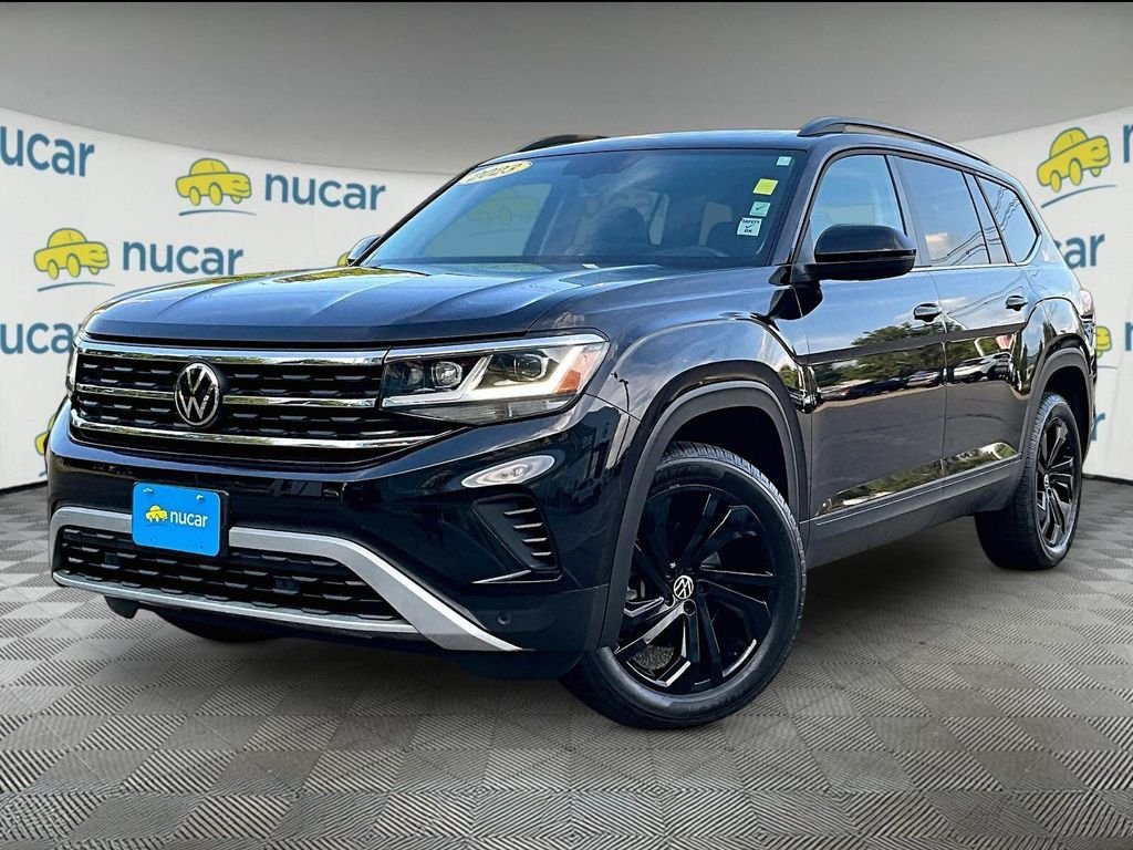 Used 2023 Volkswagen Atlas SE w/ Panoramic Sunroof Package AWD/4WD image 3