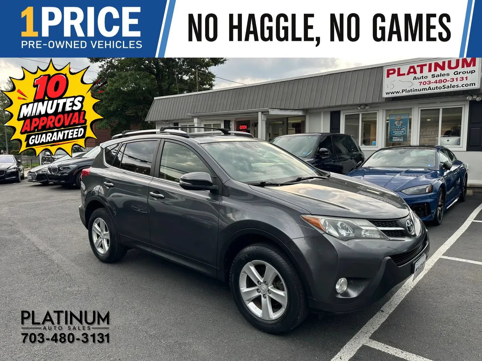 Used 2013 Toyota RAV4 XLE AWD/4WD image 1