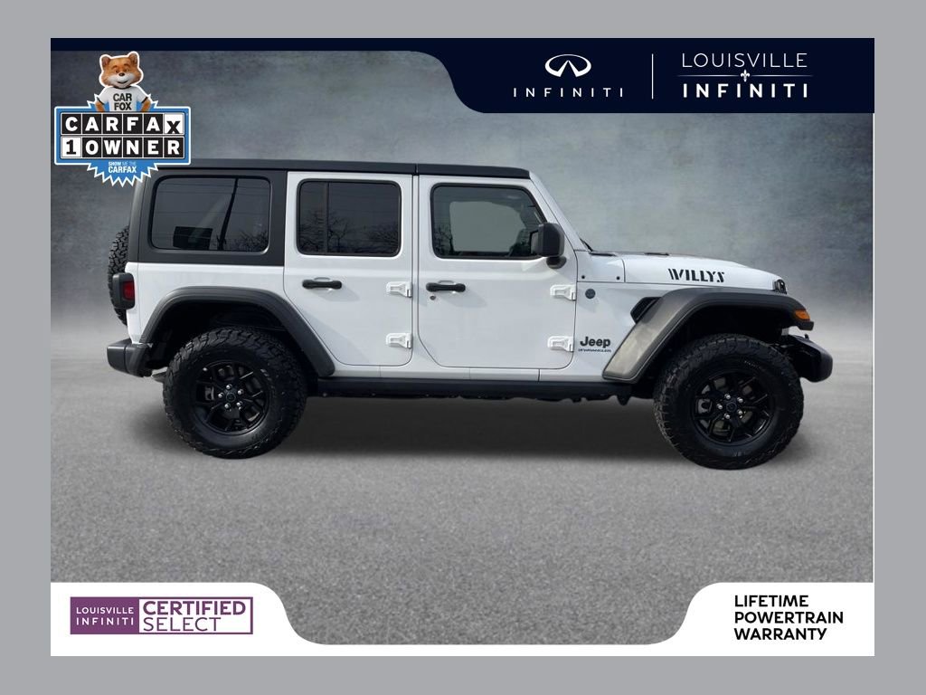 Used 2025 Jeep Wrangler Unlimited Sport S 4xe image 1