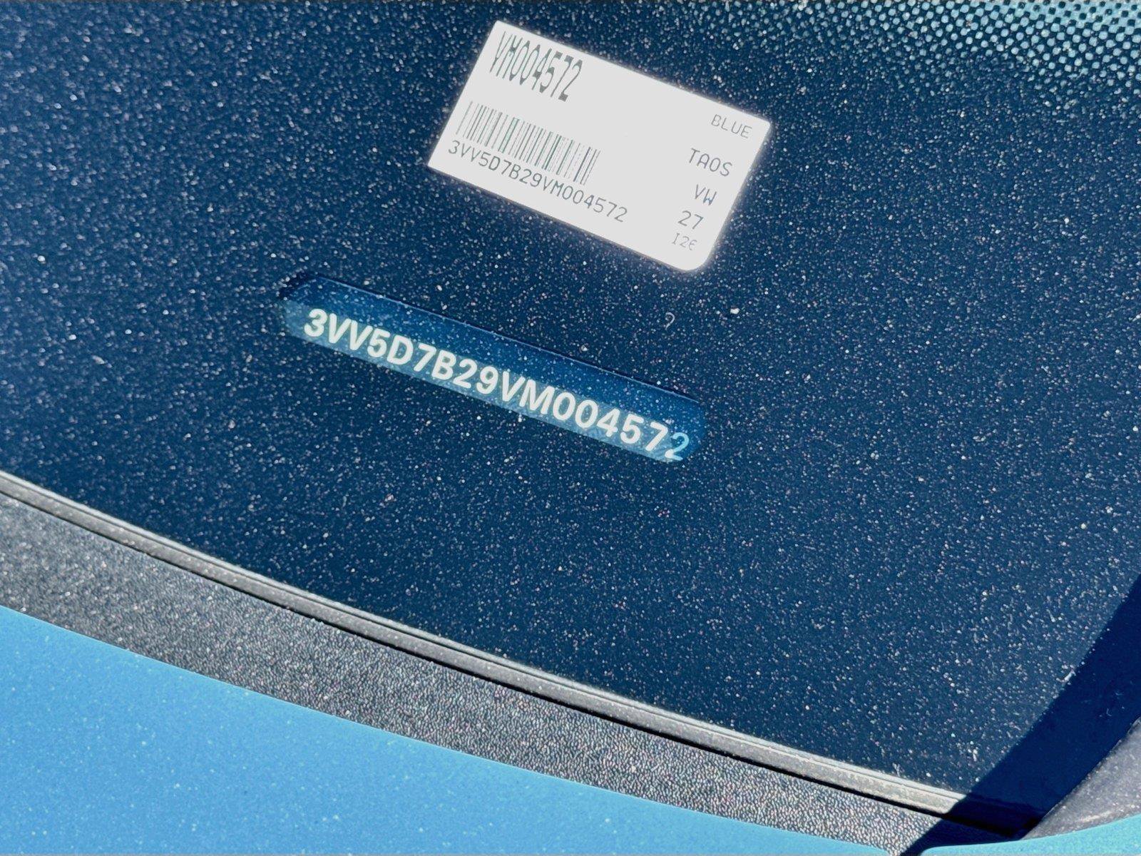 New 2027 Volkswagen Taos S FWD image 28
