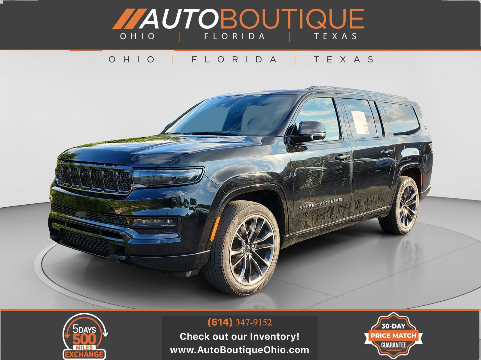 Used 2025 Jeep Grand Wagoneer L Series II Obsidian w/ Quick Order Packagew 28T