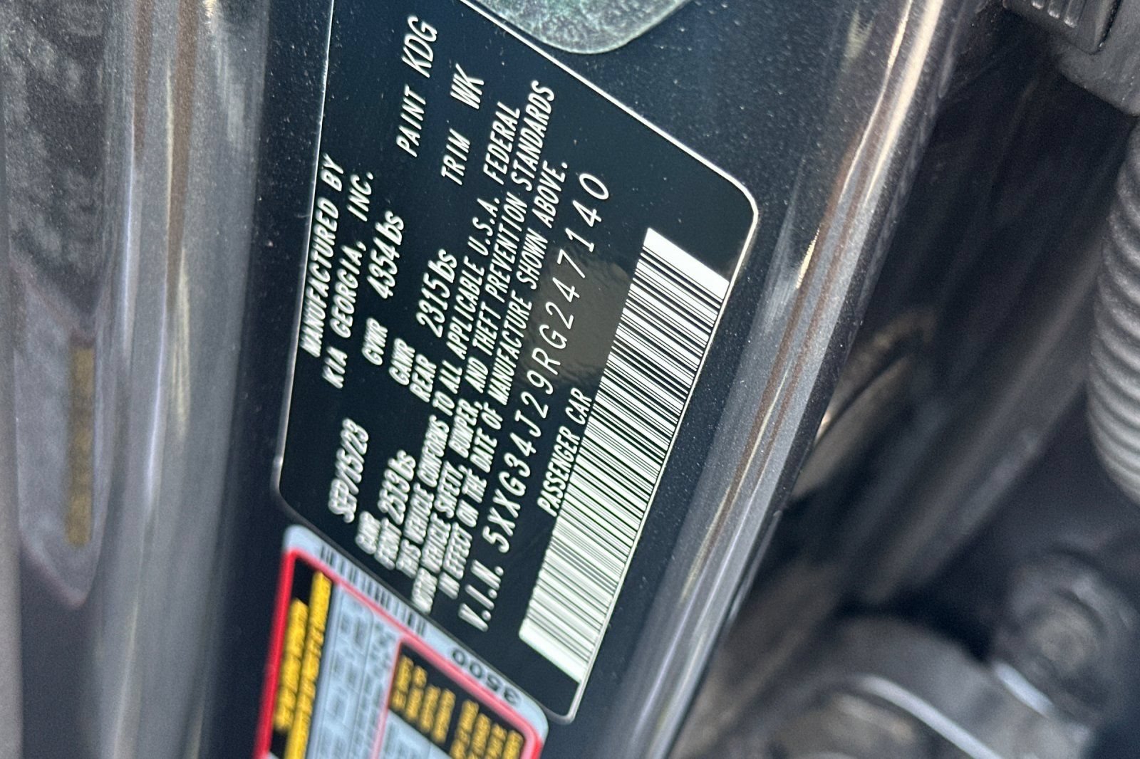 Certified 2024 Kia K5 EX w/ EX Premium Package FWD image 57