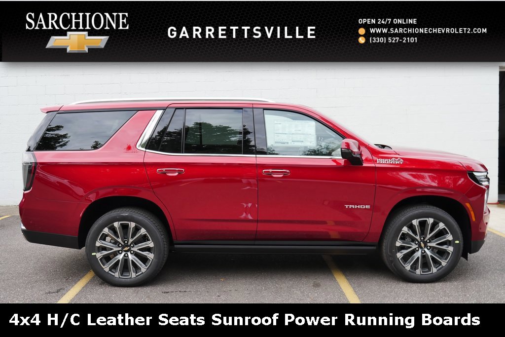 New 2025 Chevrolet Tahoe High Country