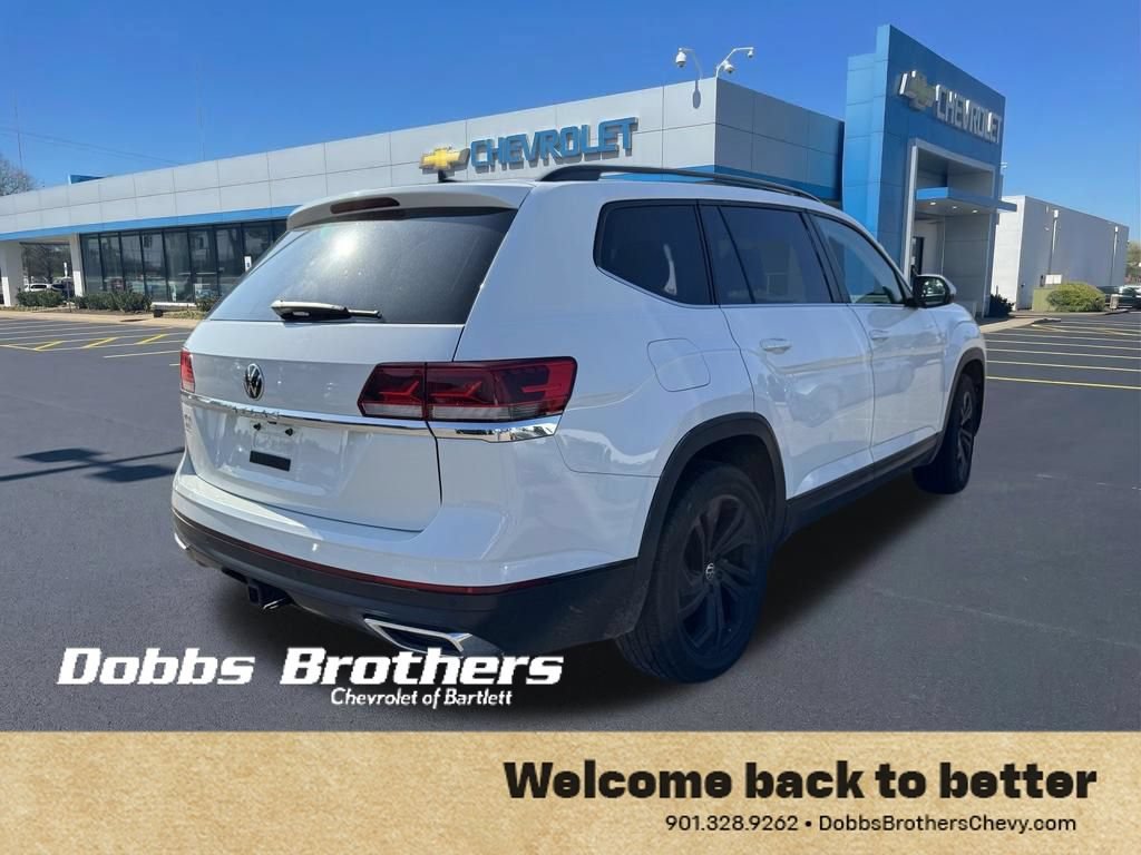 Used 2023 Volkswagen Atlas SE w/ Black Wheel Package FWD image 8