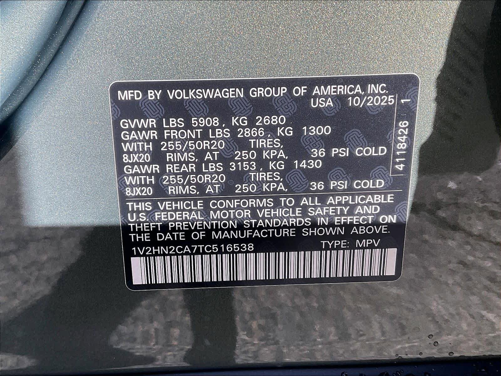 New 2026 Volkswagen Atlas SE AWD/4WD image 17