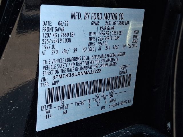 Certified 2022 Ford Mustang Mach-E Premium image 29