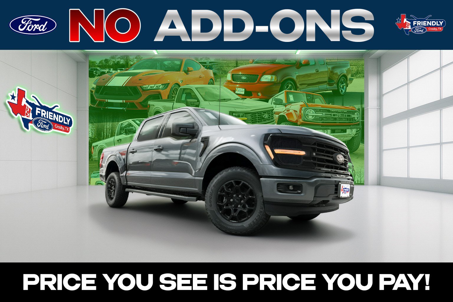 New 2026 Ford F150 XLT w/ FX4 Off-Road Package