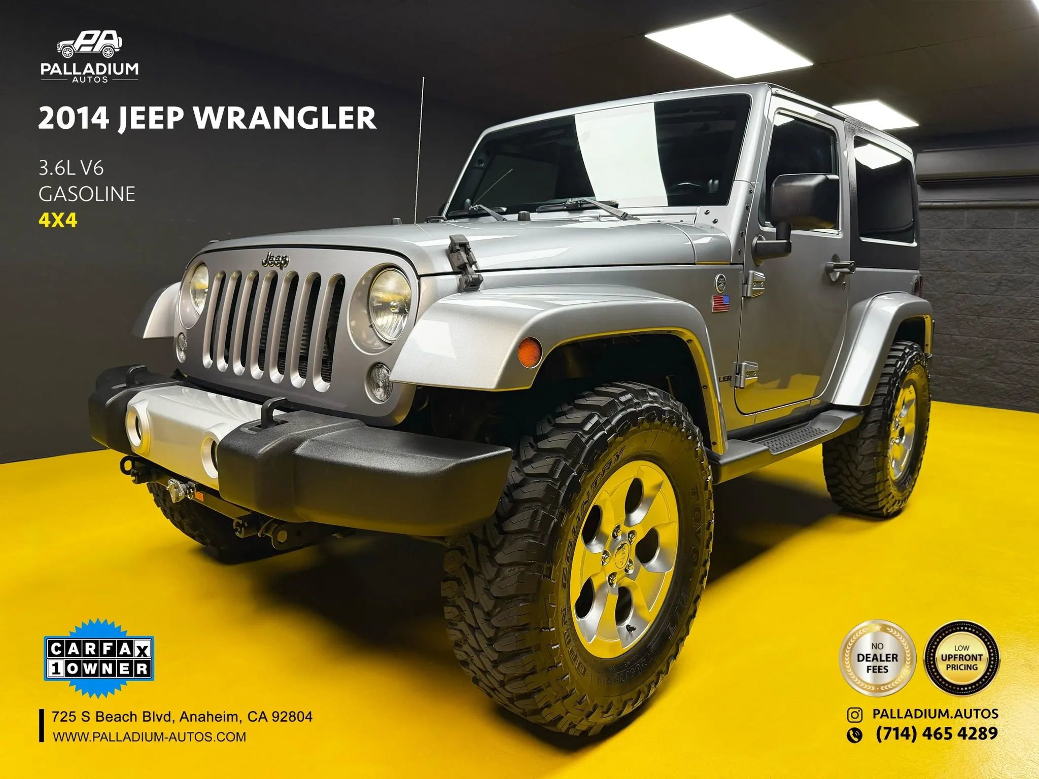 Used 2014 Jeep Wrangler Sahara AWD/4WD image 1