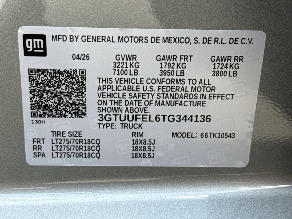 Used 2026 GMC Sierra 1500 AT4X AWD/4WD image 31