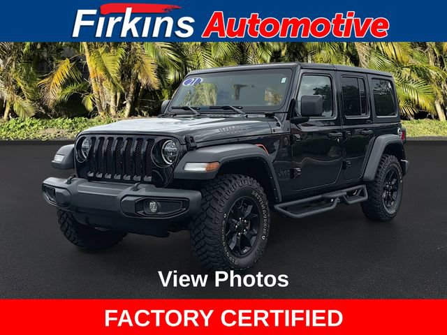 Used 2021 Jeep Wrangler Unlimited Sport AWD/4WD image 1