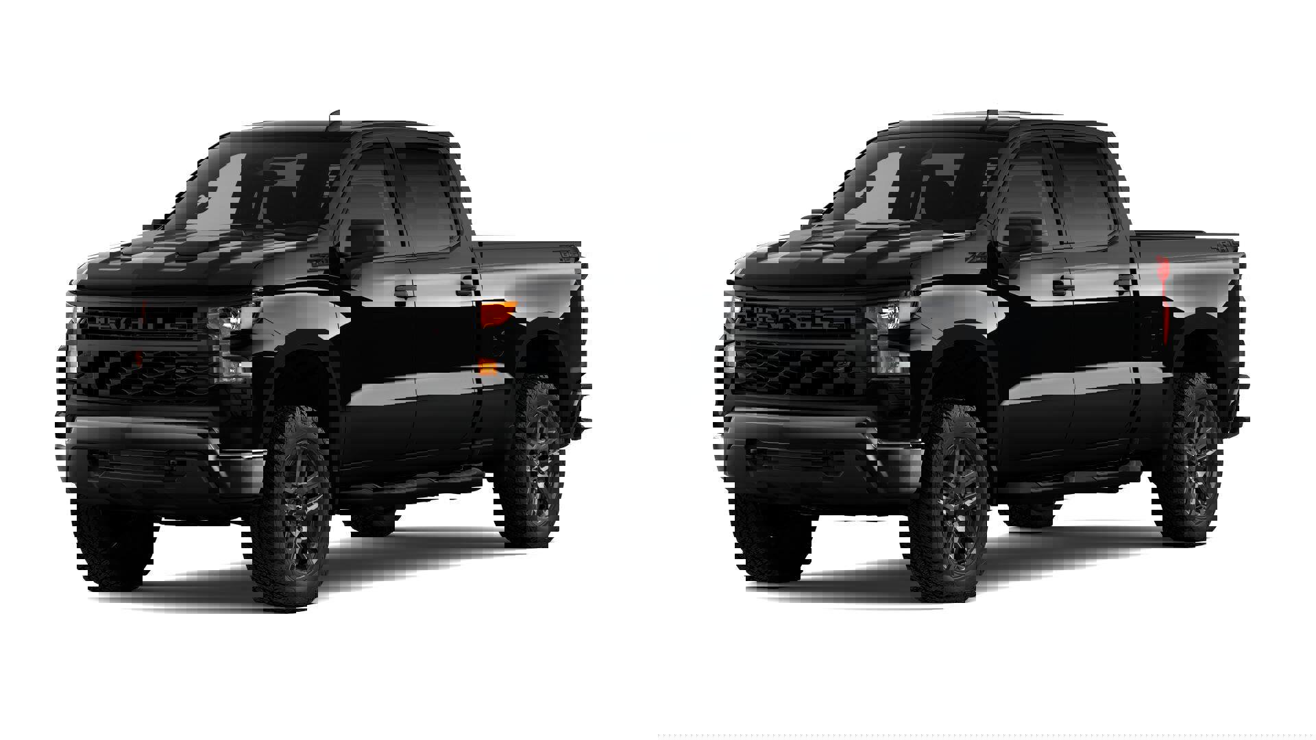 New 2026 Chevrolet Silverado 1500 Custom Trail Boss w/ Midnight Edition