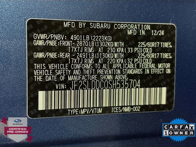 Certified 2025 Subaru Forester Premium image 32