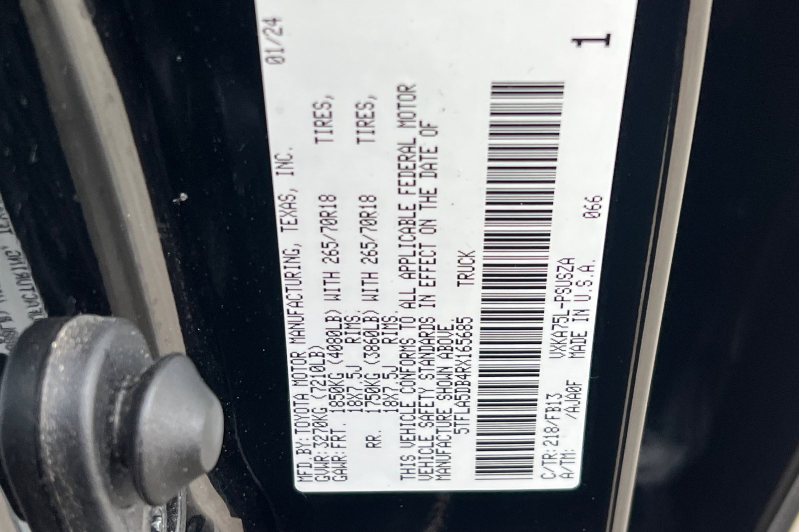 Used 2024 Toyota Tundra SR5 w/ TRD Off-Road Package image 24