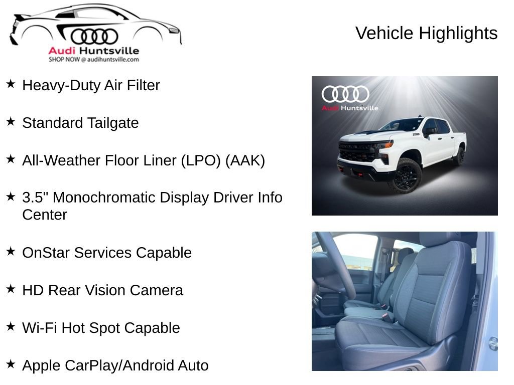 Used 2025 Chevrolet Silverado 1500 Custom Trail Boss image 18