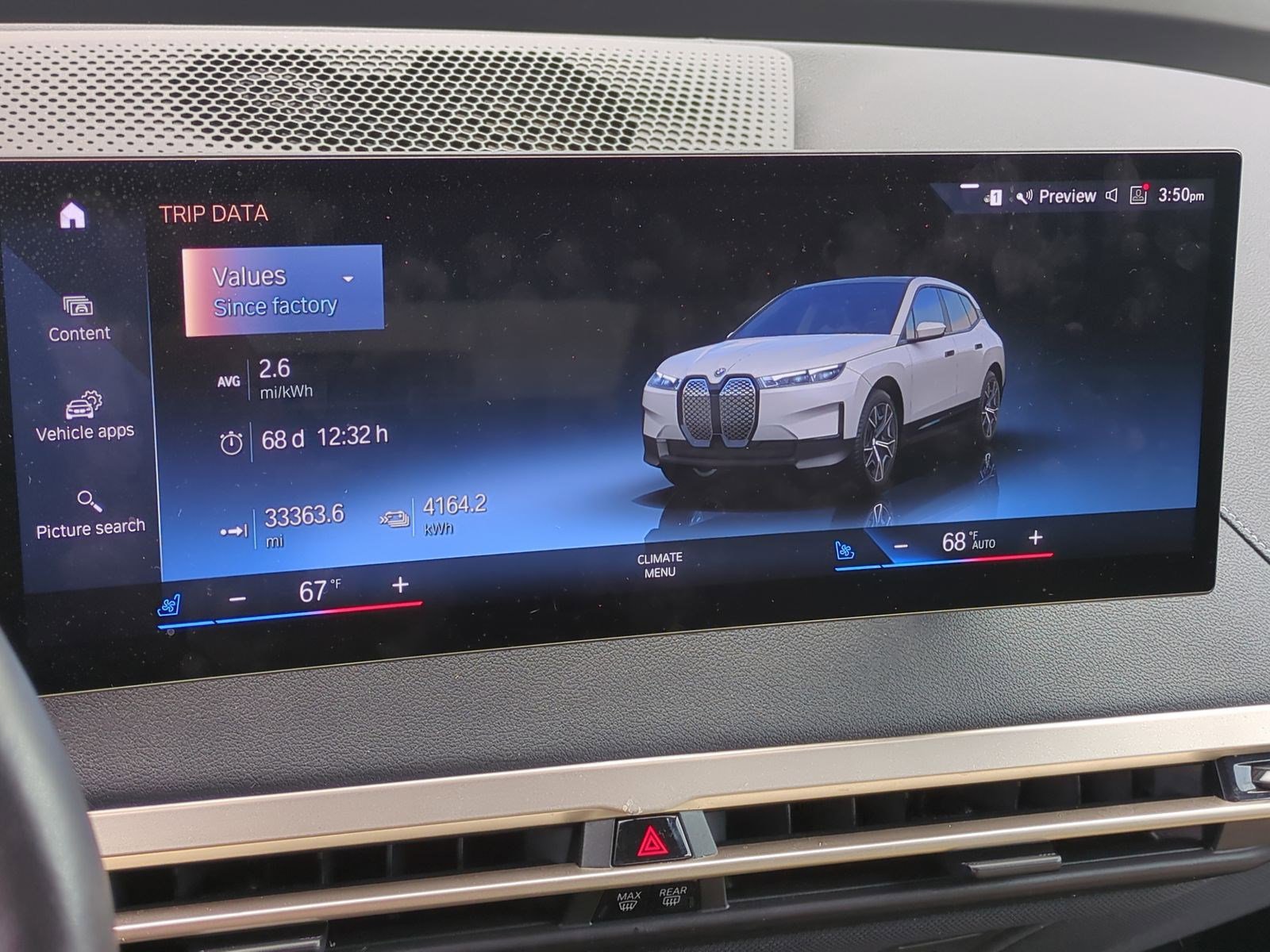 Certified 2023 BMW iX xDrive50 w/ BMW I Signature Blue Package AWD/4WD image 21