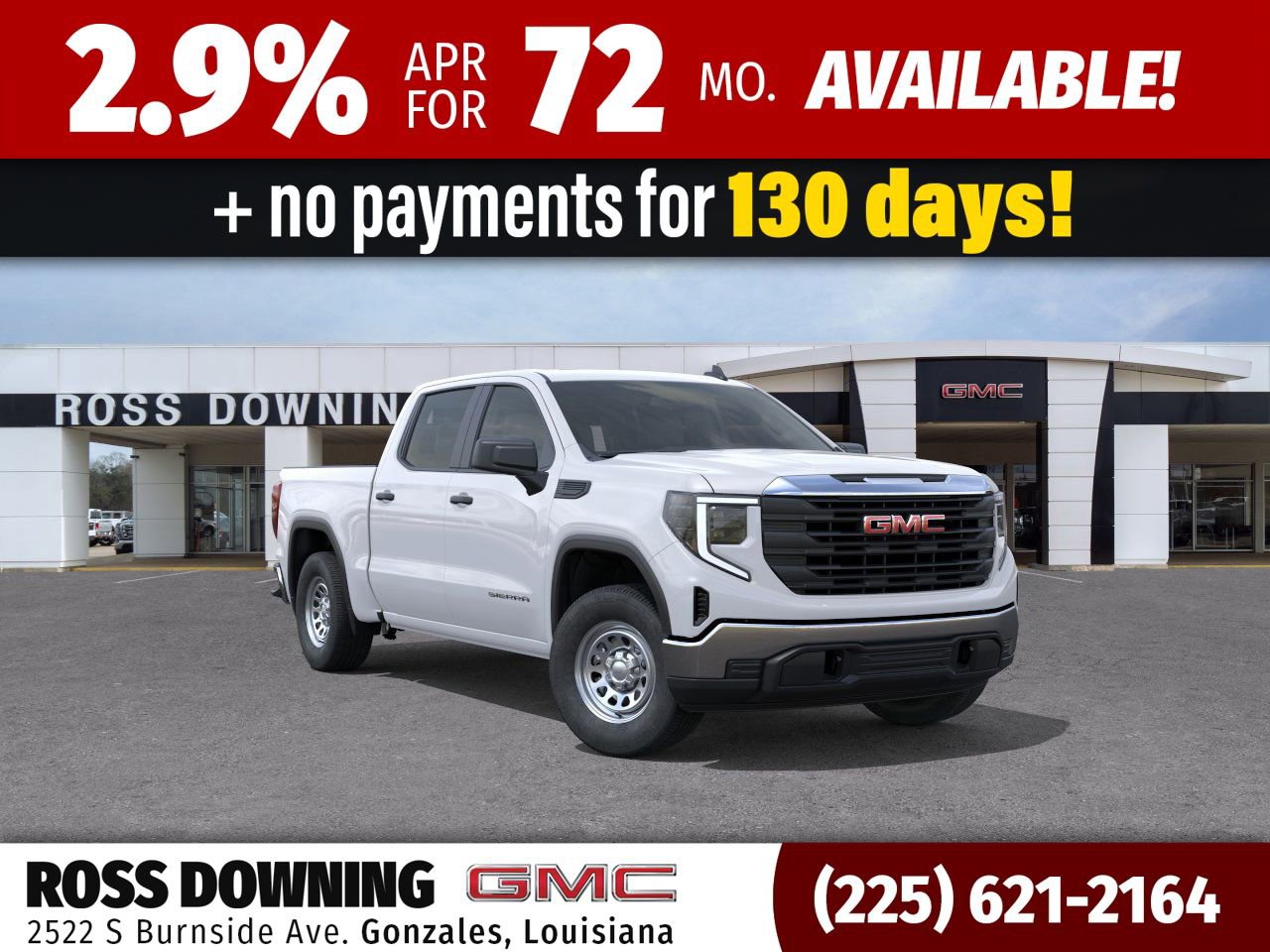 New 2026 GMC Sierra 1500 Pro w/ Pro Value Package RWD image 1