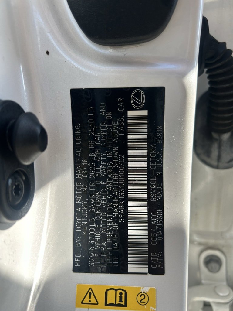 Used 2018 Lexus ES 350 w/ Accessory Package image 12