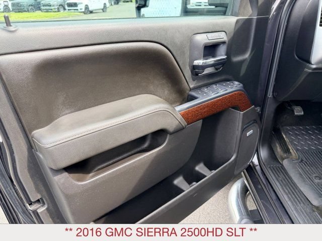 Used 2016 GMC Sierra 2500 SLT w/ Snow Plow Prep Package AWD/4WD image 12