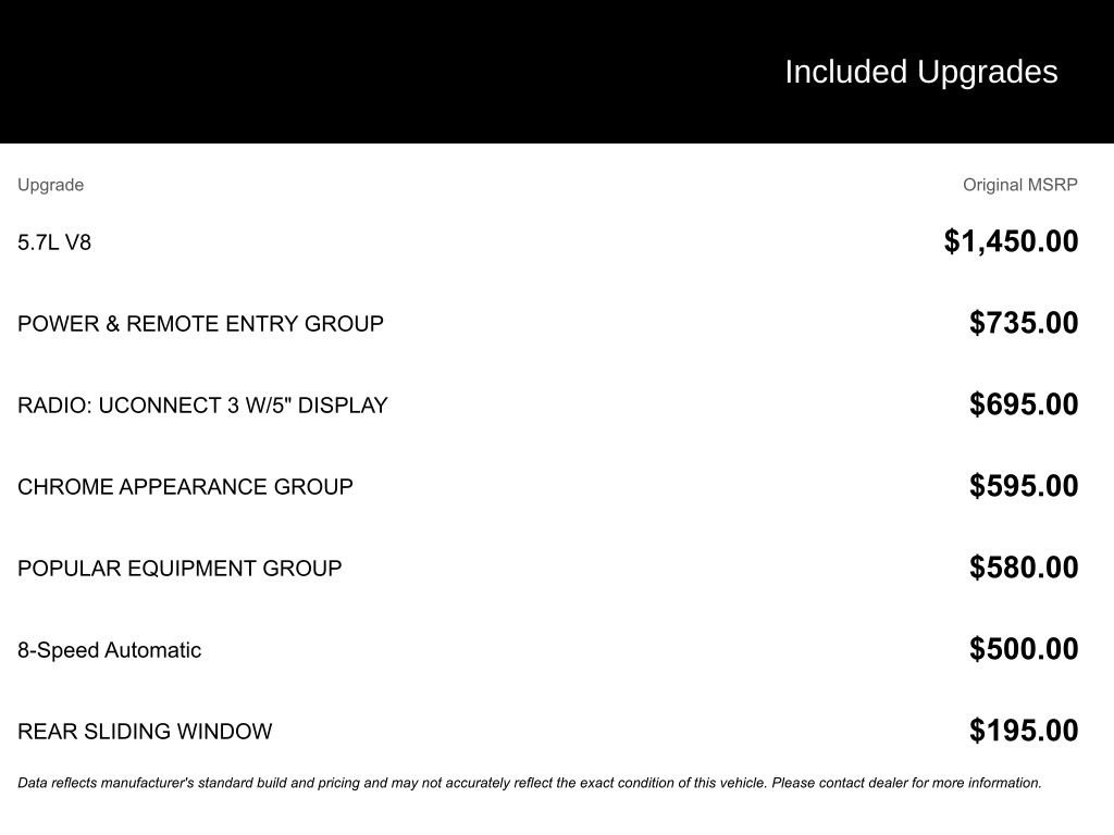 Used 2017 RAM 1500 Tradesman w/ Power & Remote Entry Group RWD image 10