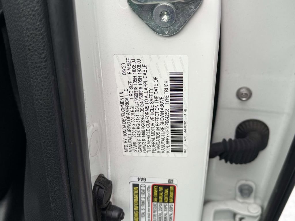 Used 2023 Honda Ridgeline RTL image 16