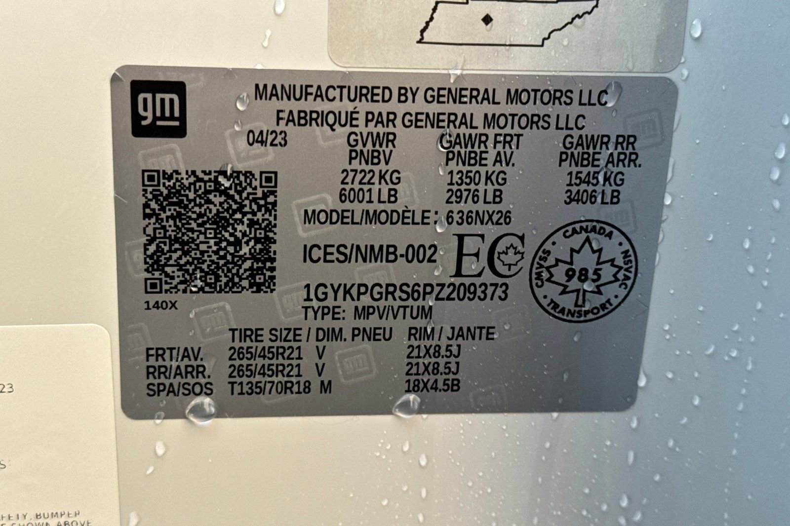 Certified 2023 Cadillac XT6 Sport image 38