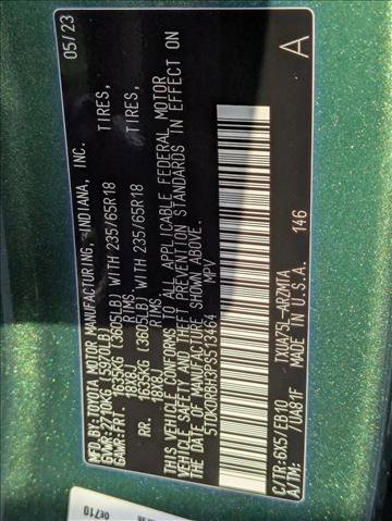 Used 2023 Toyota Highlander XLE image 26