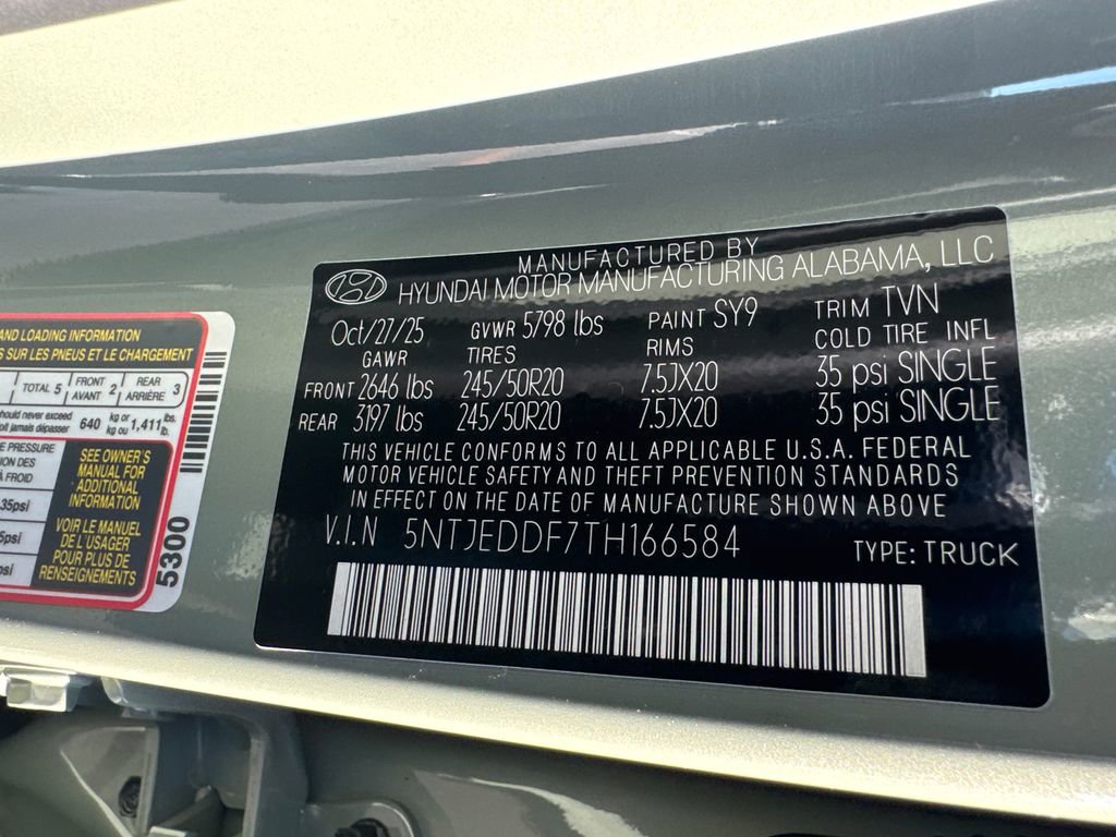 New 2026 Hyundai Santa Cruz Limited image 22