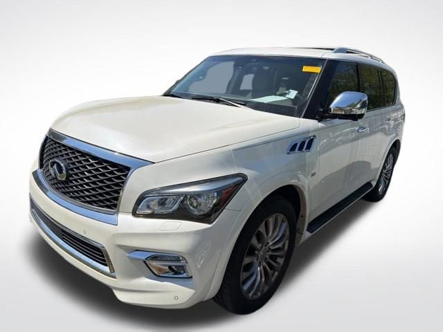 Used 2017 INFINITI QX80 4WD w/ Deluxe Technology Package image 1