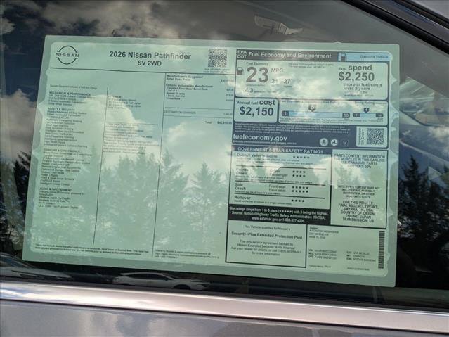 New 2026 Nissan Pathfinder SV image 16