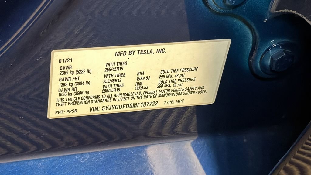 Used 2021 Tesla Model Y Standard Range image 36