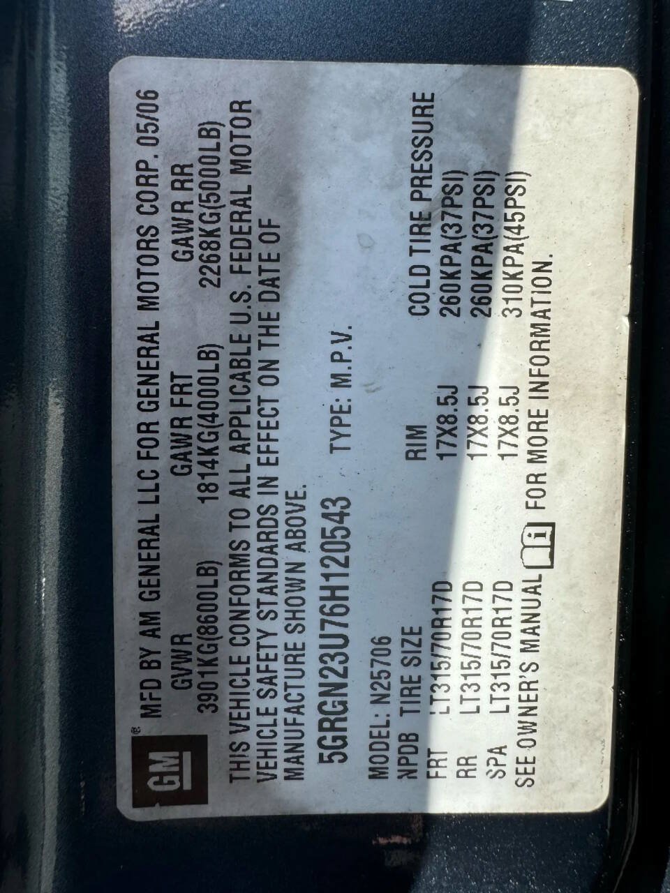 Used 2006 HUMMER H2 AWD/4WD image 32