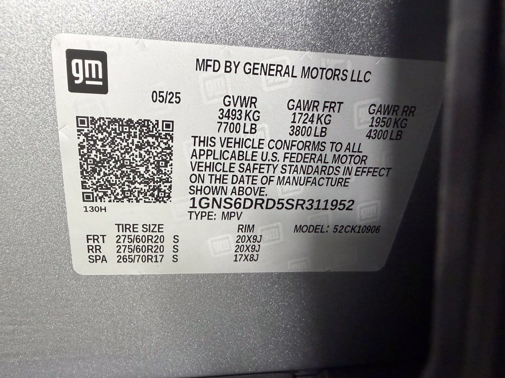 Used 2025 Chevrolet Suburban Z71 AWD/4WD image 24