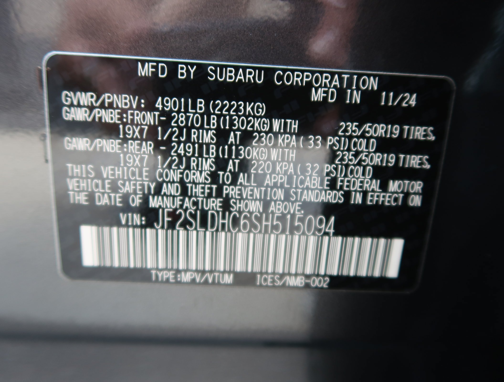 Certified 2025 Subaru Forester Sport AWD/4WD image 49