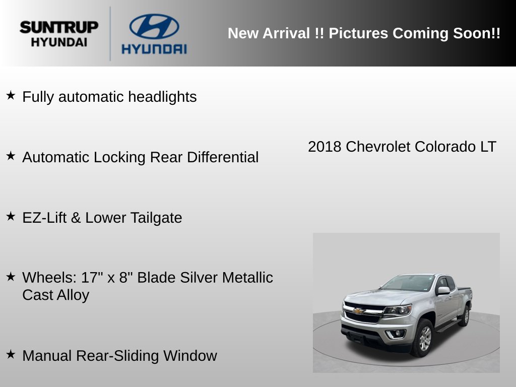 Used 2018 Chevrolet Colorado LT w/ LT Convenience Package AWD/4WD image 11