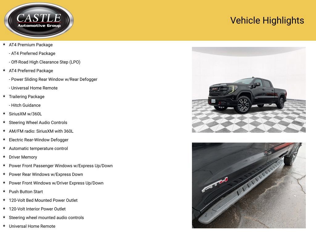Certified 2024 GMC Sierra 1500 AT4 w/ Technology Package image 13