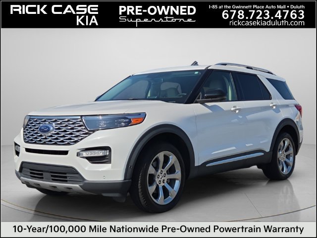 Used 2020 Ford Explorer Platinum w/ Premium Technology Package