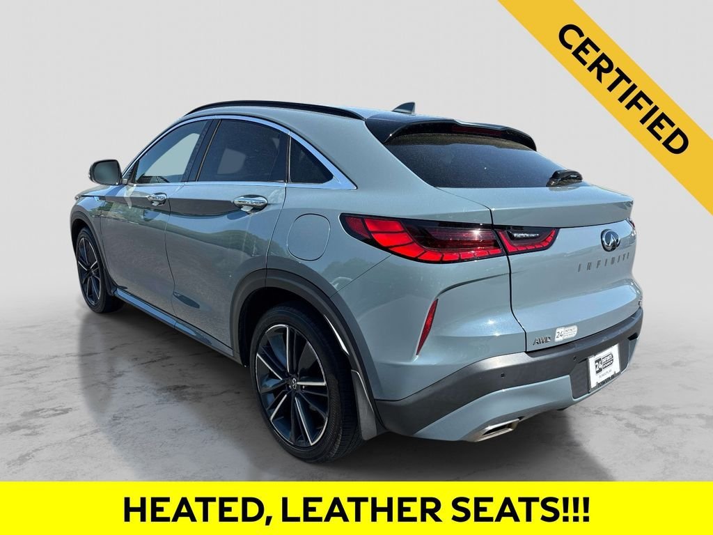 Certified 2023 INFINITI QX55 Luxe w/ Cargo Package AWD/4WD image 3
