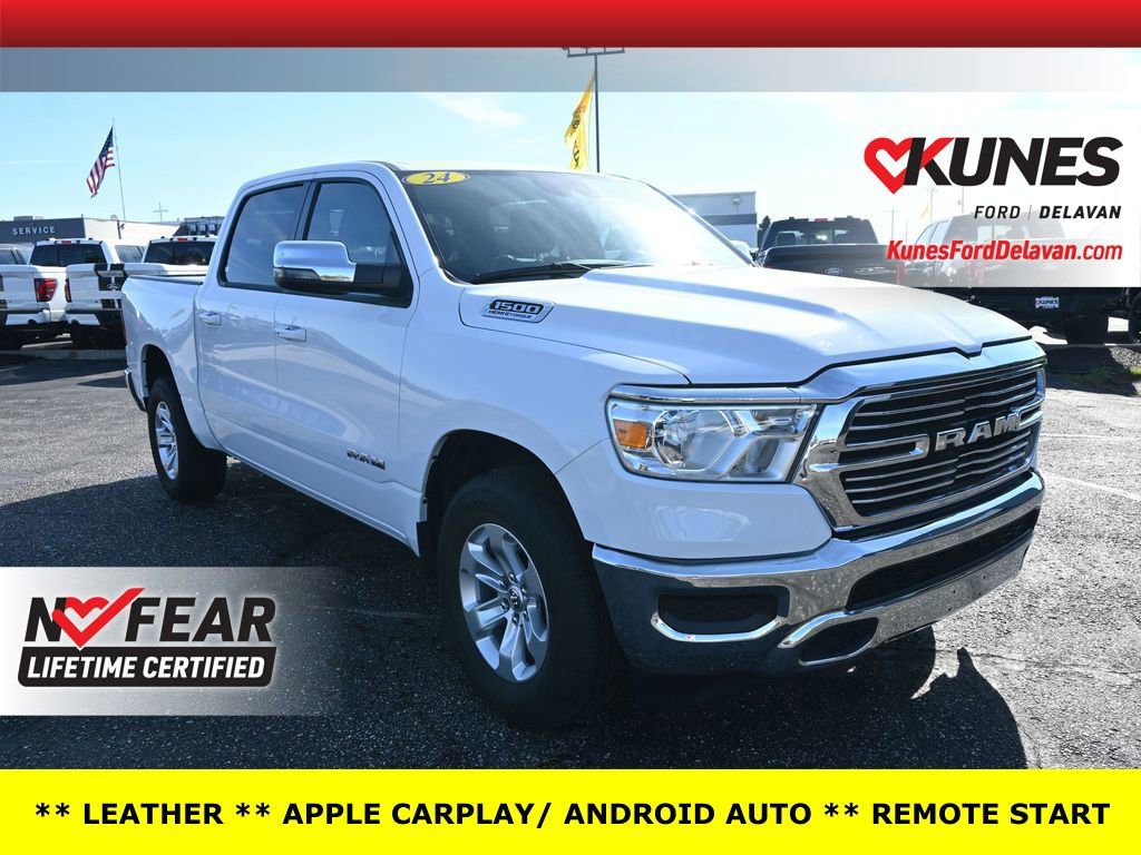 Used 2024 RAM 1500 Laramie AWD/4WD video 1