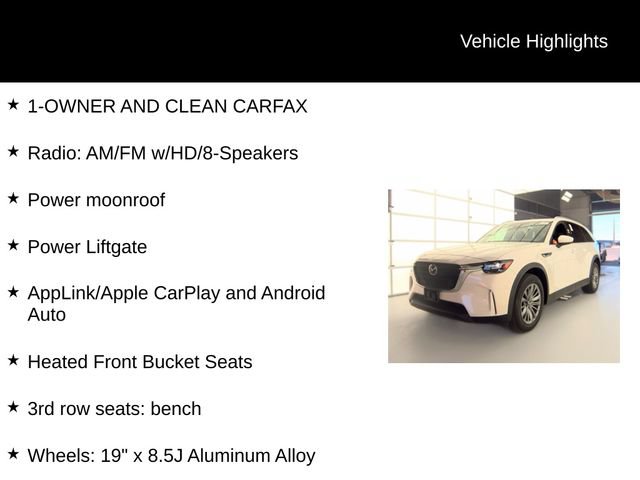 Used 2024 MAZDA CX-90 Plug-In Hybrid w/ Preferred AWD/4WD image 5