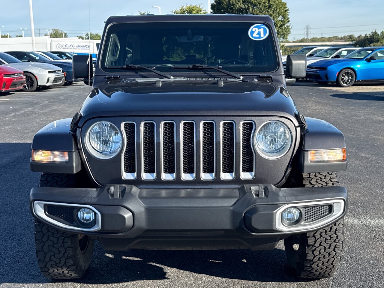 Used 2021 Jeep Wrangler Unlimited Sahara w/ Uconnect 4C Nav & Sound Group AWD/4WD image 7