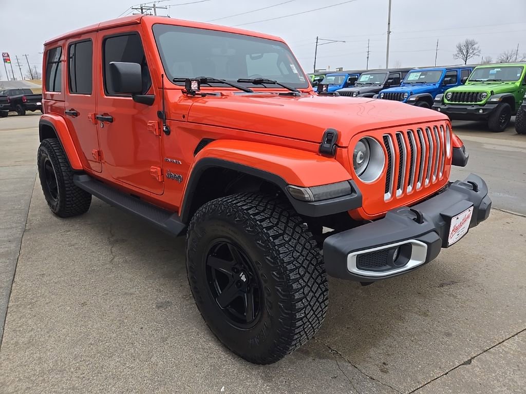 Used 2020 Jeep Wrangler Unlimited Sahara w/ Uconnect 4C Nav & Sound Group image 13