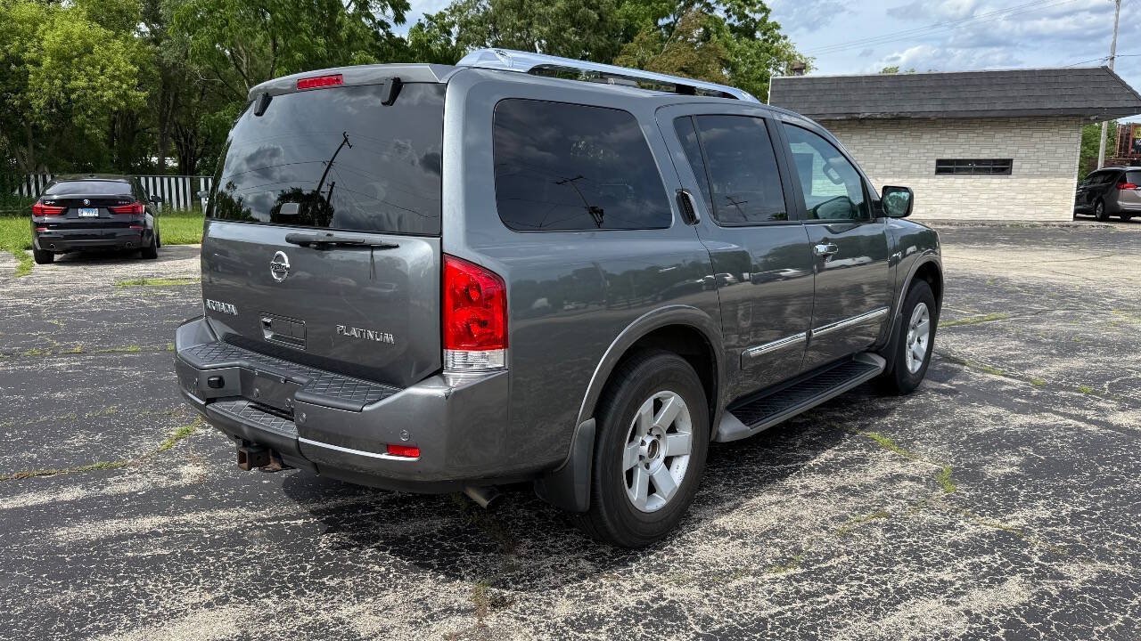 Used 2015 Nissan Armada Platinum w/ 2nd Row Captain Seat Package AWD/4WD image 5
