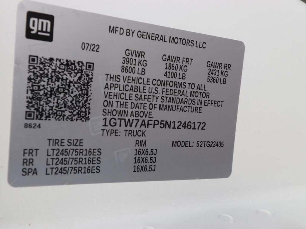 Used 2022 Chevrolet Express 2500 w/ Driver Convenience Package image 22